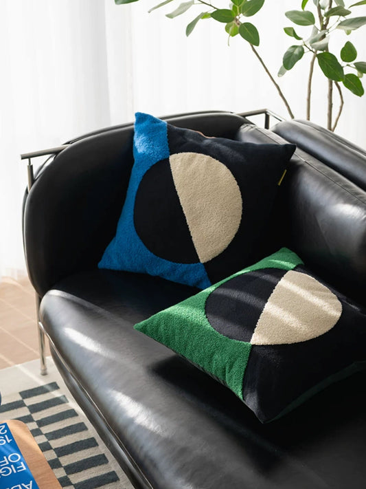 BAUHAUS GEOMETRIC CUSHION