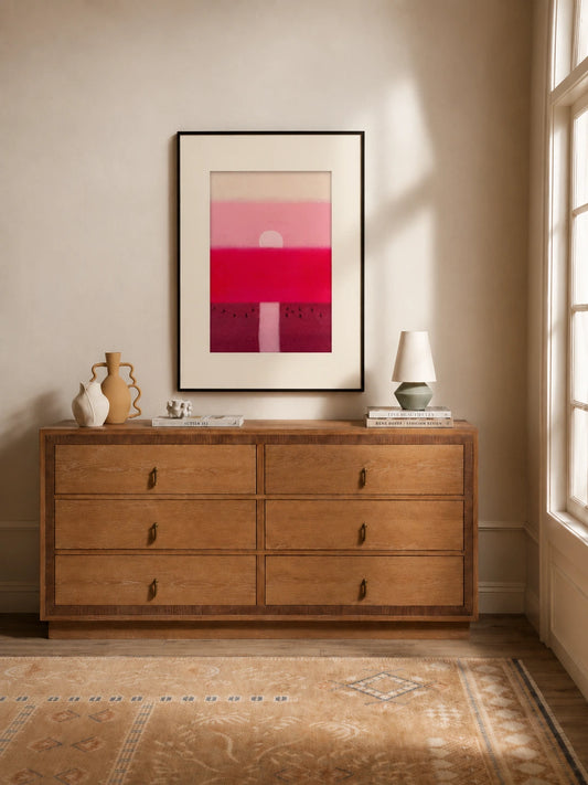 SUNSET GRADIENT WALL ART