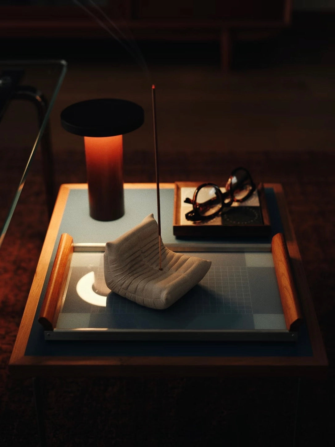 SANDSTONE SOFA INCENSE HOLDER