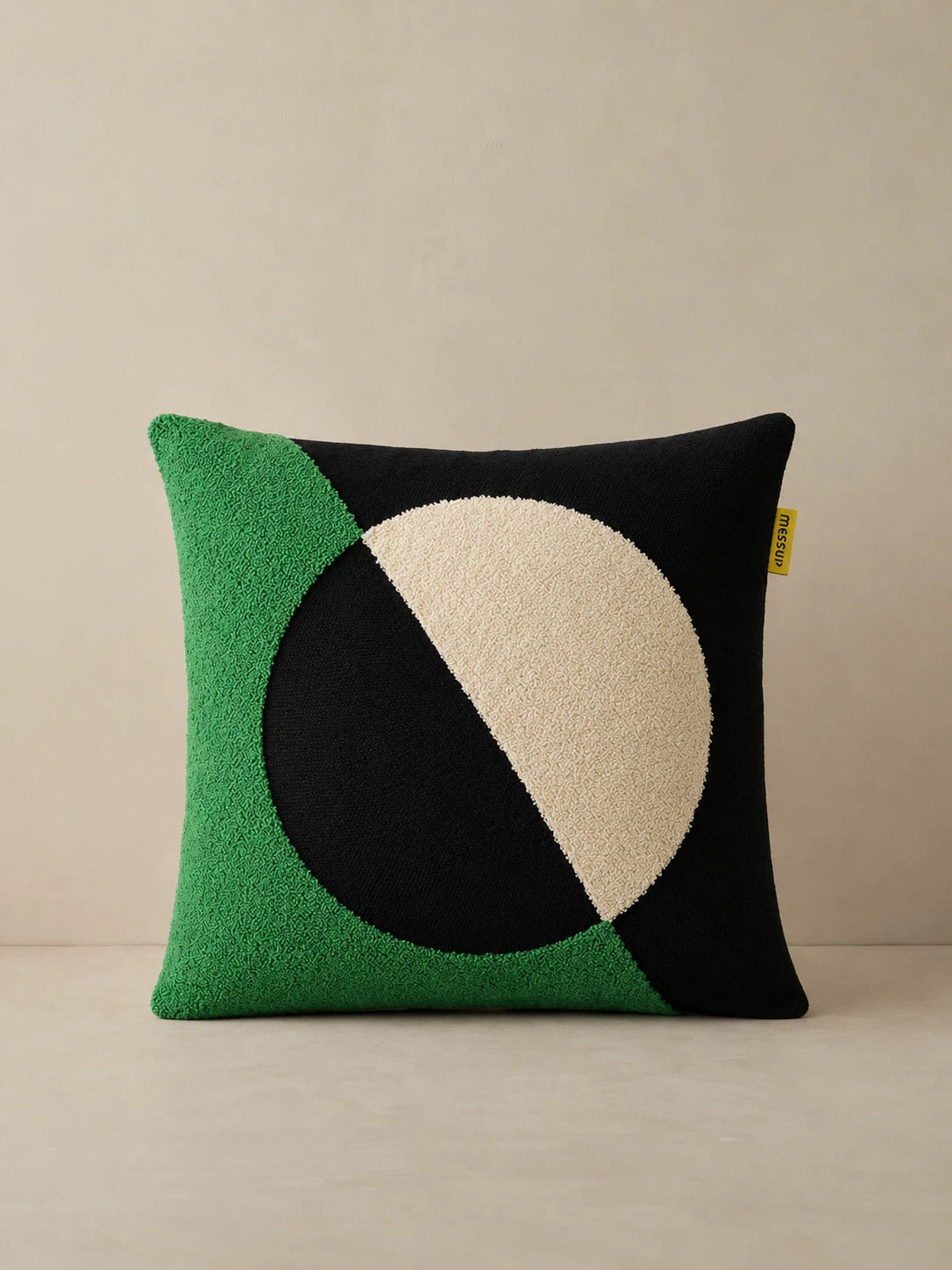 BAUHAUS GEOMETRIC CUSHION