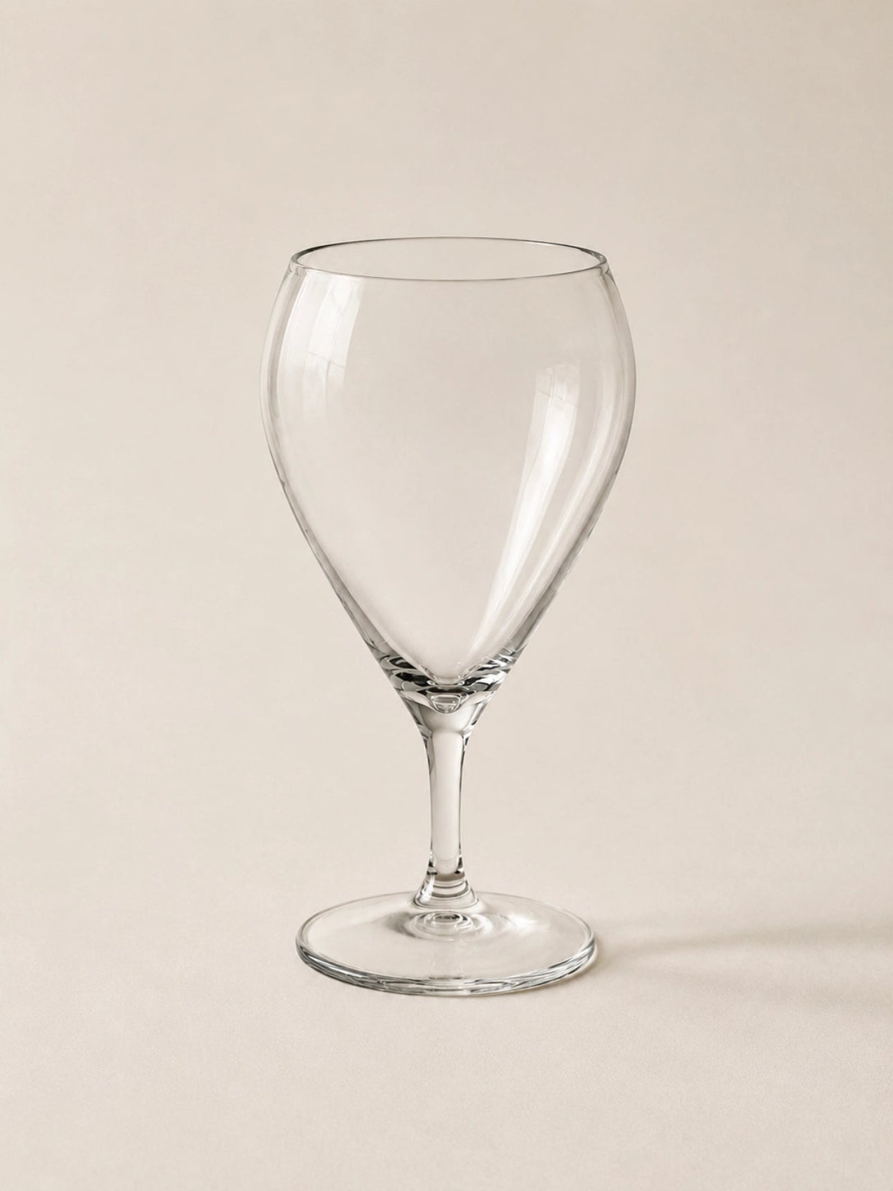 CURVED CRYSTALLINE GOBLET
