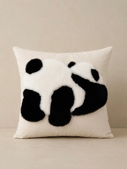 PANDA PATTERN THROW PILLOW