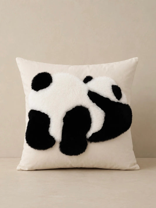 PANDA PATTERN THROW PILLOW