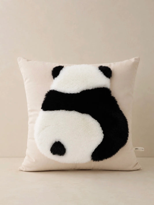 PANDA PATTERN THROW PILLOW